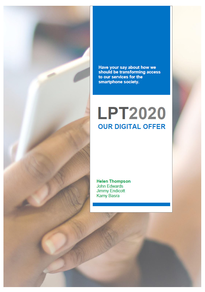 Graphic for LPT2020, our Digital offer.