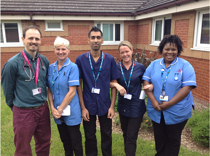 Photo of some members of our staff.