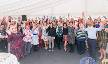 Staff and volunteers celebrated for a collective 3300 years of NHS service