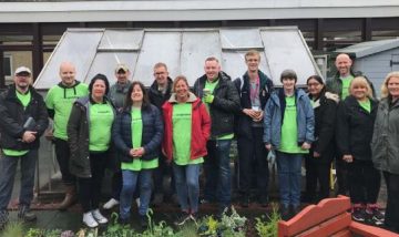 Bradgate garden makeover project receives support from Central England Co-op volunteers