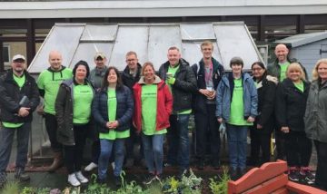 Bradgate garden makeover project receives support from Central England Co-op volunteers
