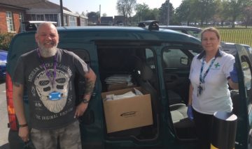 Leicestershire Partnership NHS Trust volunteer becomes an LCFC champion