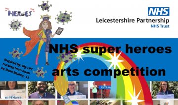 NHS super heroes children's arts competition