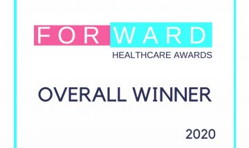 Winner's logo for the Forward Healthcare Awards