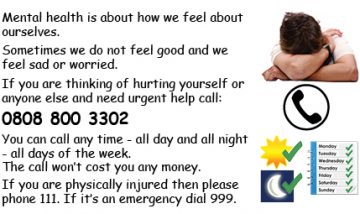 Urgent mental health help