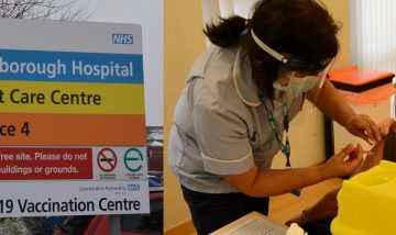 Drop-in Pfizer vaccine clinics at Loughborough Hospital this weekend