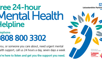 Urgent and emergency mental support expanded across Leicester, Leicestershire and Rutland