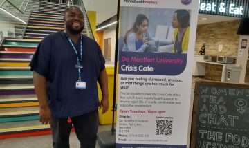 Crisis Cafes come to Freshers’ Week in Leicester