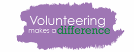 LPT volunteering logo featuring the following wording: volunteering makes a difference