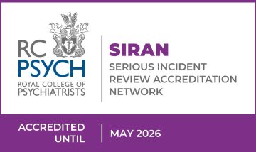 Accreditation for our serious incident review processes