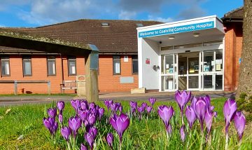 Photo of Coalville Hospital entrance