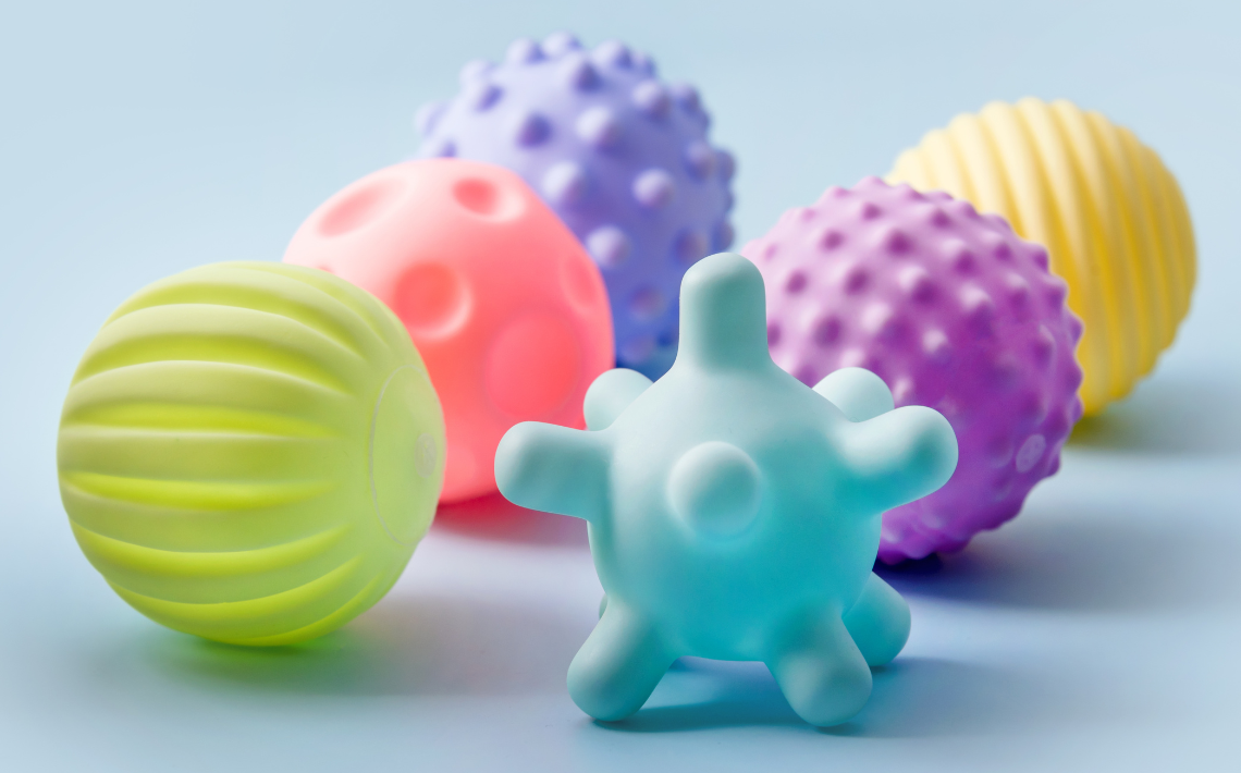 stress ball in various colours