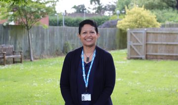 Crishni Waring, LPT chair as of September 2023, smiling while stood outdoors