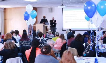 Speakers and attendees at the LDA Collaborative first year celebration event