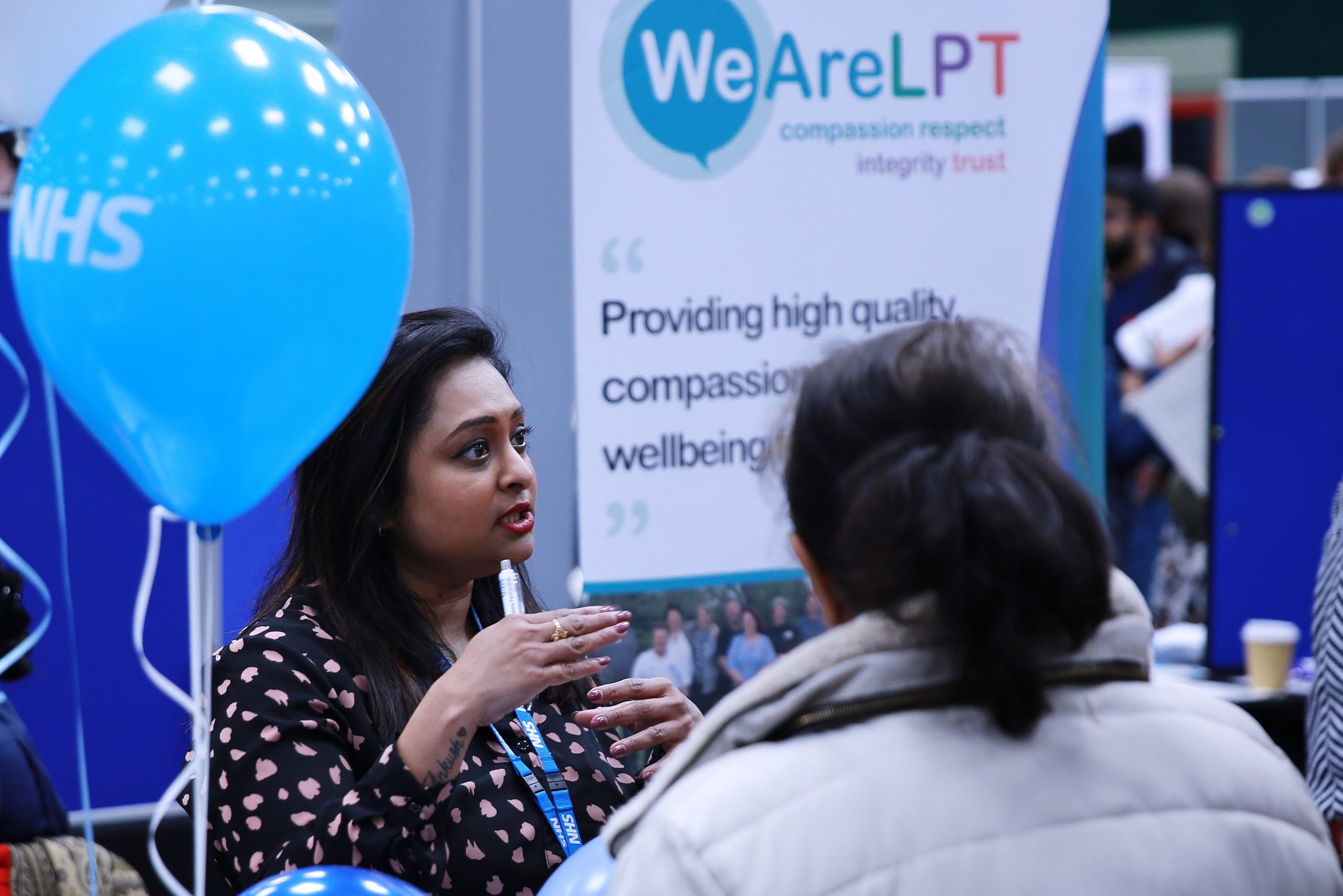 Health and care careers and jobs event Leicestershire Partnership NHS