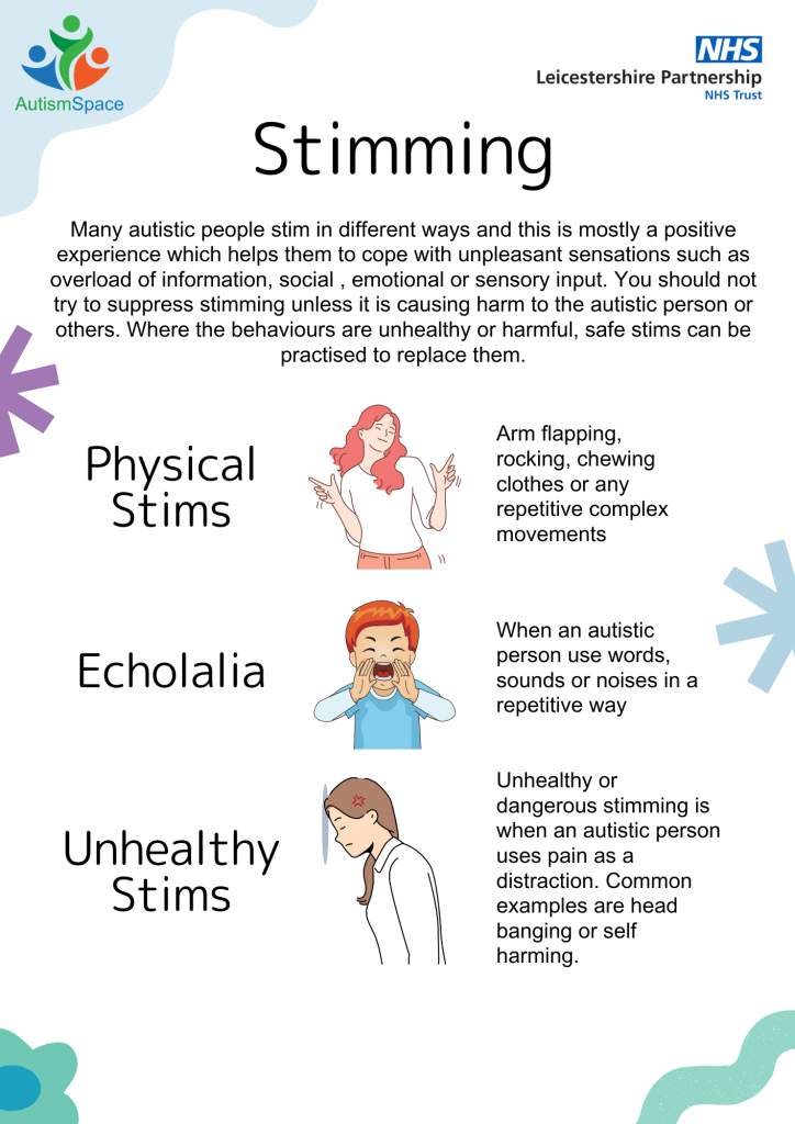 Graphic about stimming