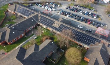 Solar panels turn Loughborough Hospital green